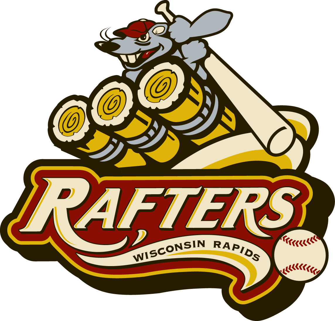 Wisconsin Rapids Rafters 2010-Pres Primary Logo iron on transfers for clothing